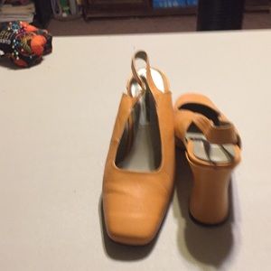 Sling back shoes